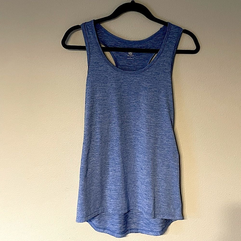 Champion Racerback Blue Athletic Tank. Size Small (fits more like a medium).